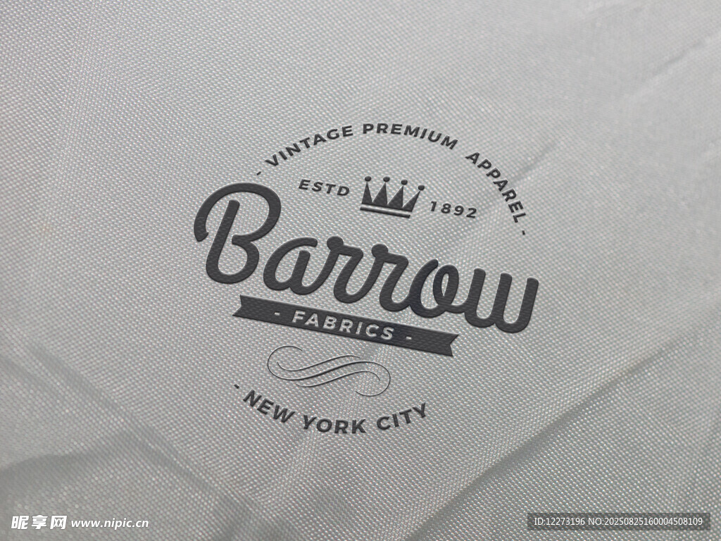 Barrow品牌白色棉質(zhì)T恤