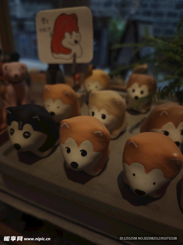可愛動(dòng)物造型玩偶展示
