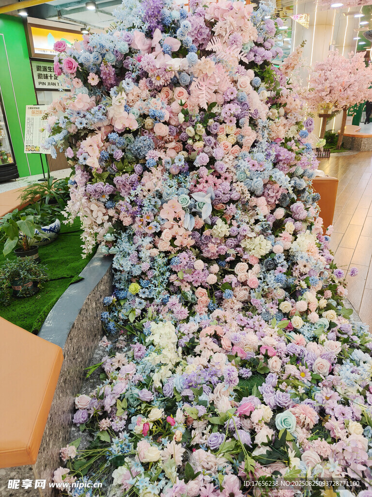 夢(mèng)幻多彩花卉裝飾景觀