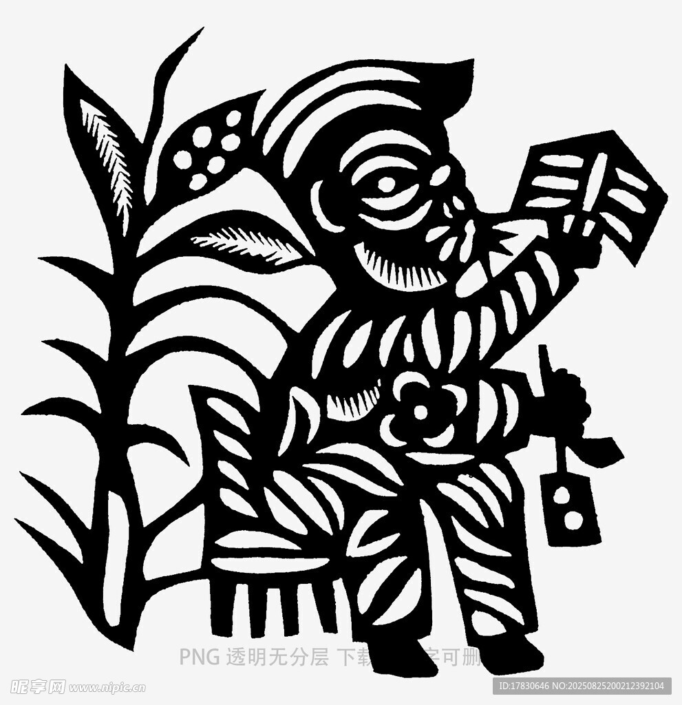 傳統(tǒng)剪紙人物形象