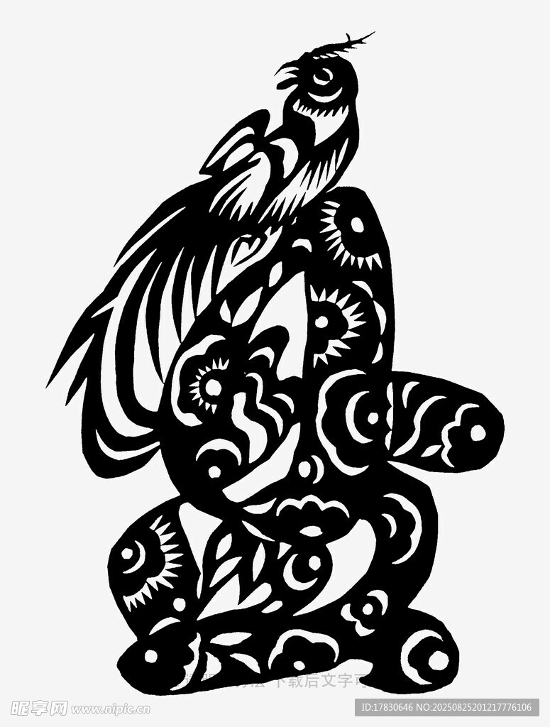 傳統(tǒng)鳥形圖案藝術(shù)造型