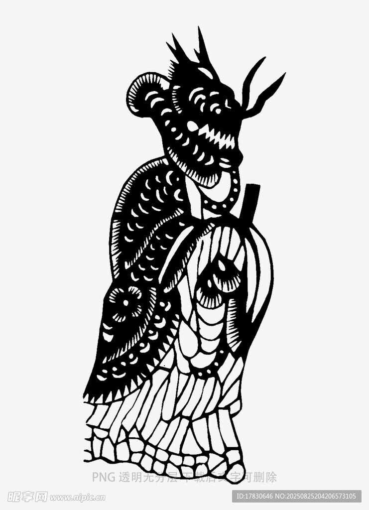 古代武將形象插畫