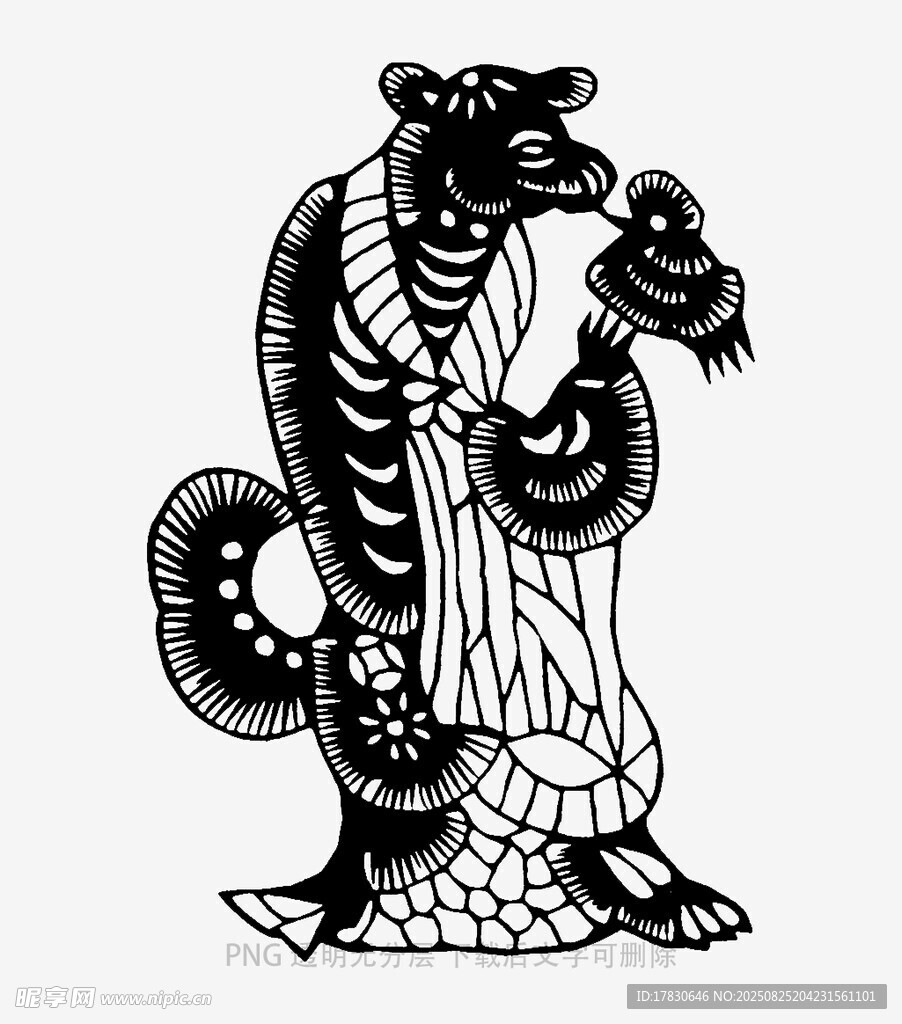 傳統(tǒng)神獸圖案