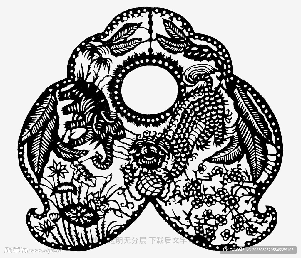 象頭神紋身圖案設(shè)計(jì)