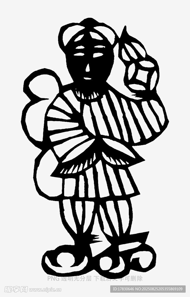 傳統(tǒng)人物形象剪紙藝術(shù)