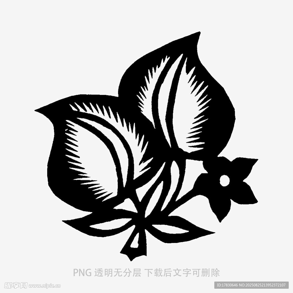 簡約花卉圖案設(shè)計