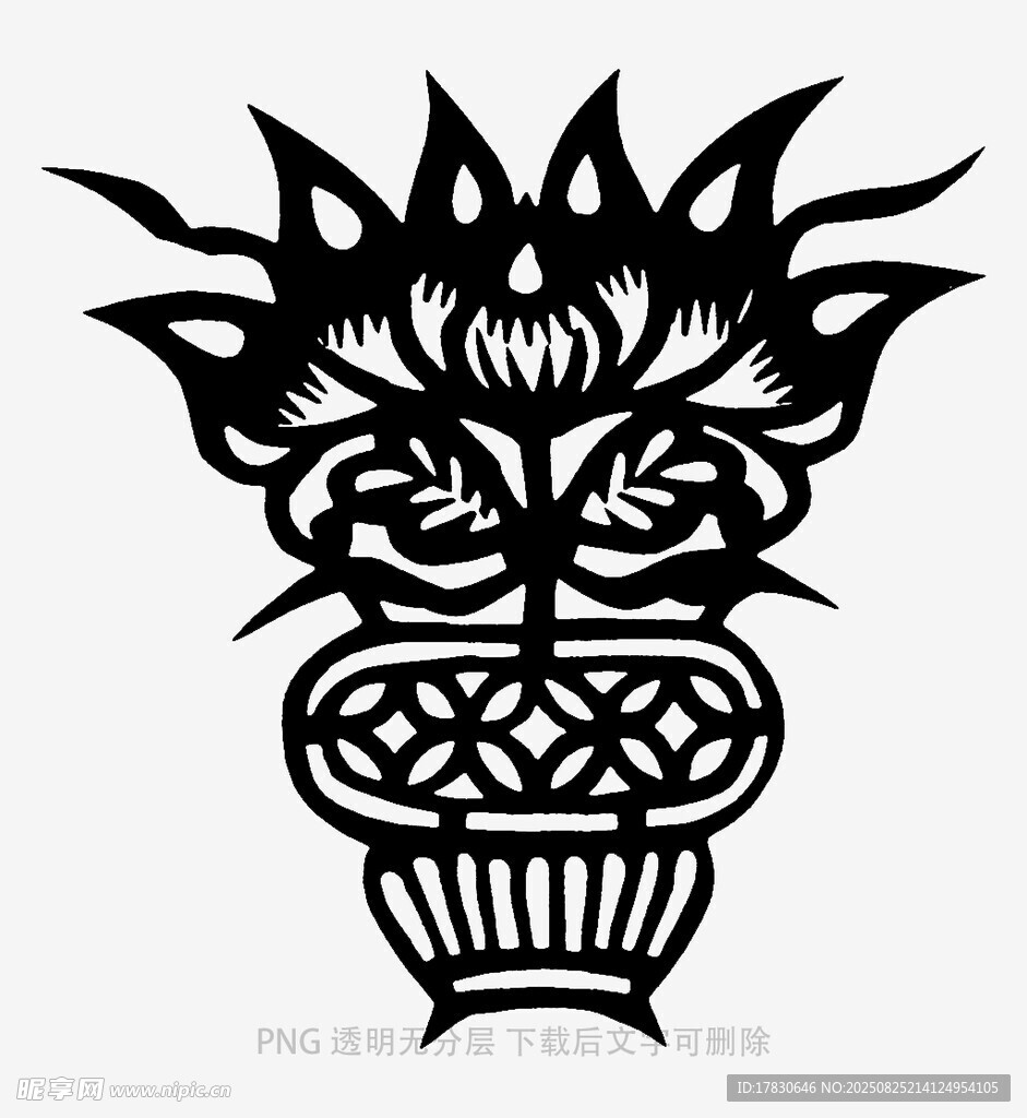 傳統(tǒng)中式花卉圖案