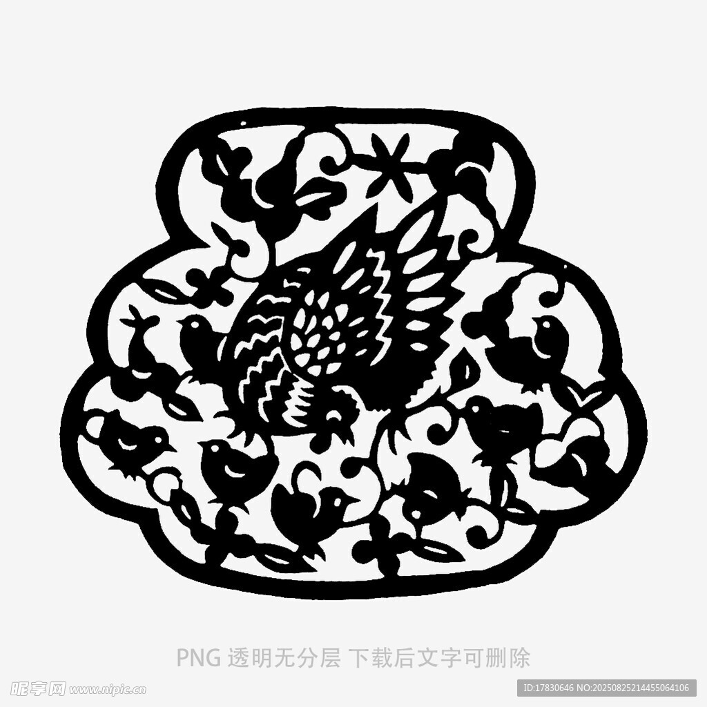 傳統(tǒng)刺繡圖案之花鳥紋飾