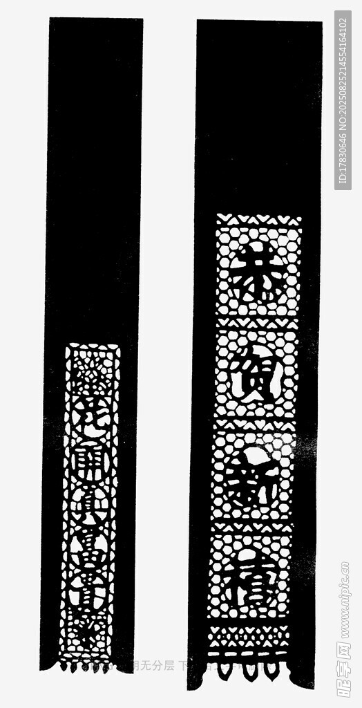 秦磚漢瓦風(fēng)格裝飾長(zhǎng)條
