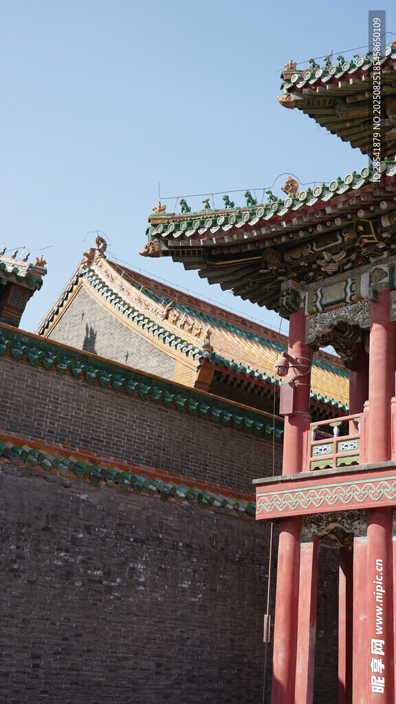 中式古建筑屋頂