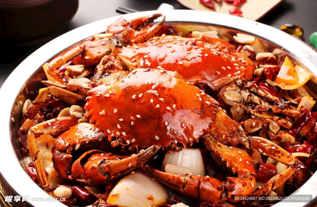 美味香辣大閘蟹