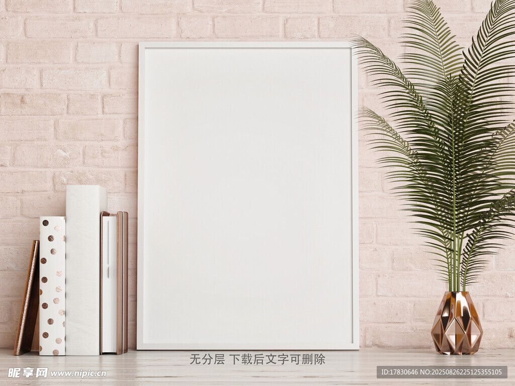 簡(jiǎn)約墻面裝飾與綠植擺件