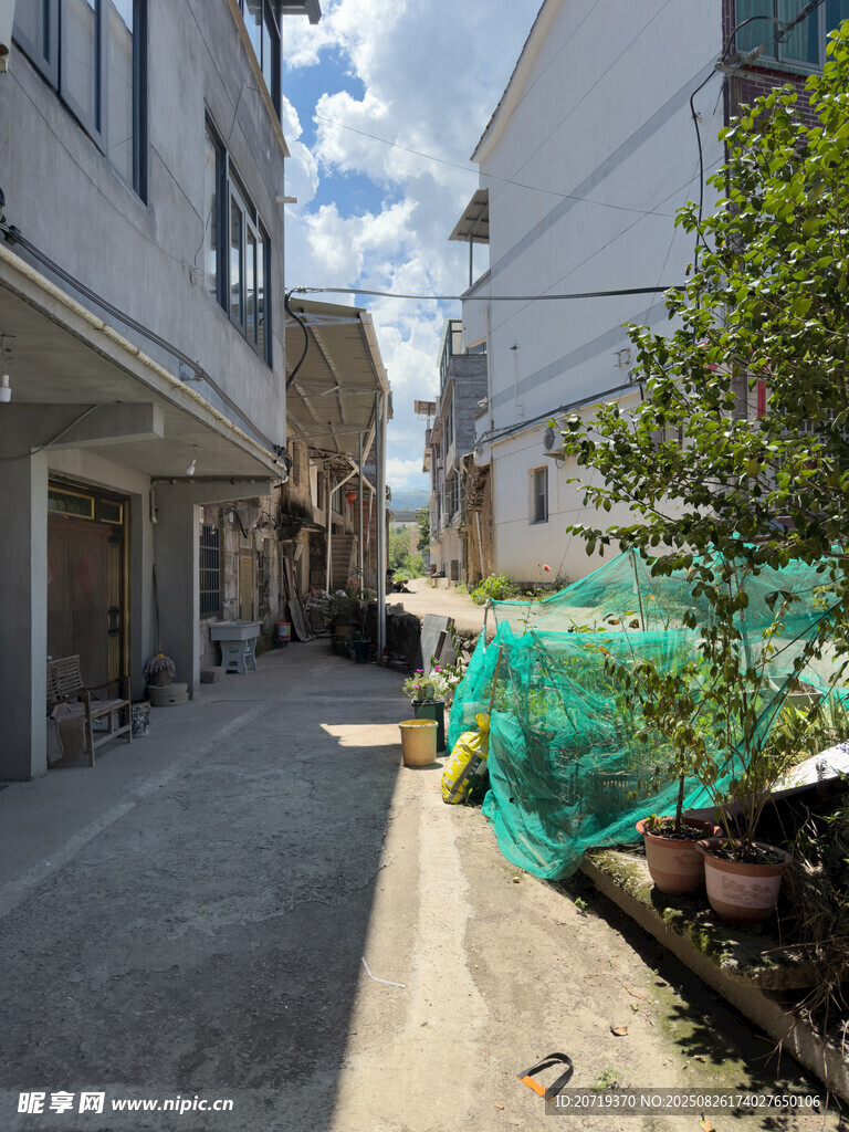 村里的自建房