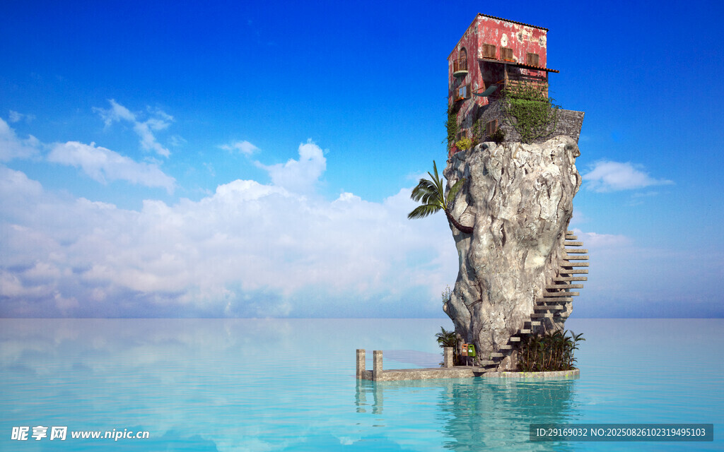 海上奇異雕塑景觀