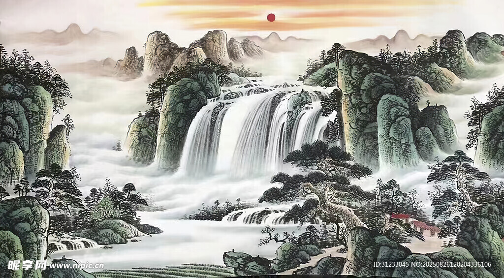 國(guó)畫山水