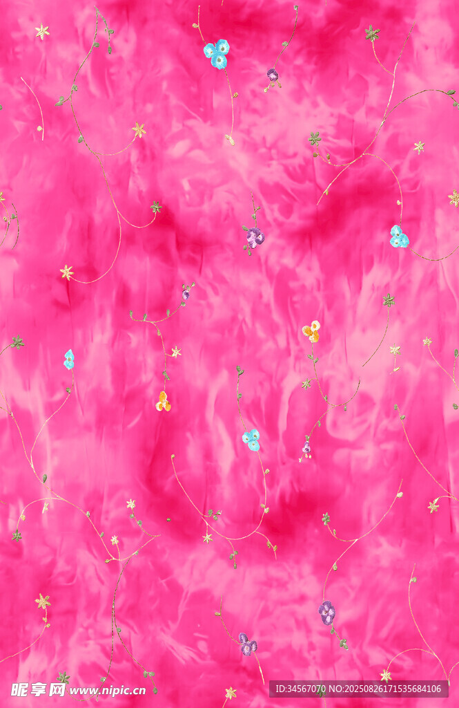 夢(mèng)幻粉色閃光背景紋理
