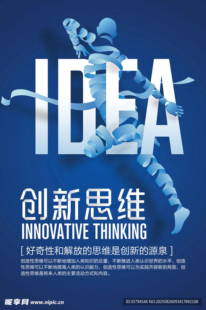 創(chuàng)新思維海報展示