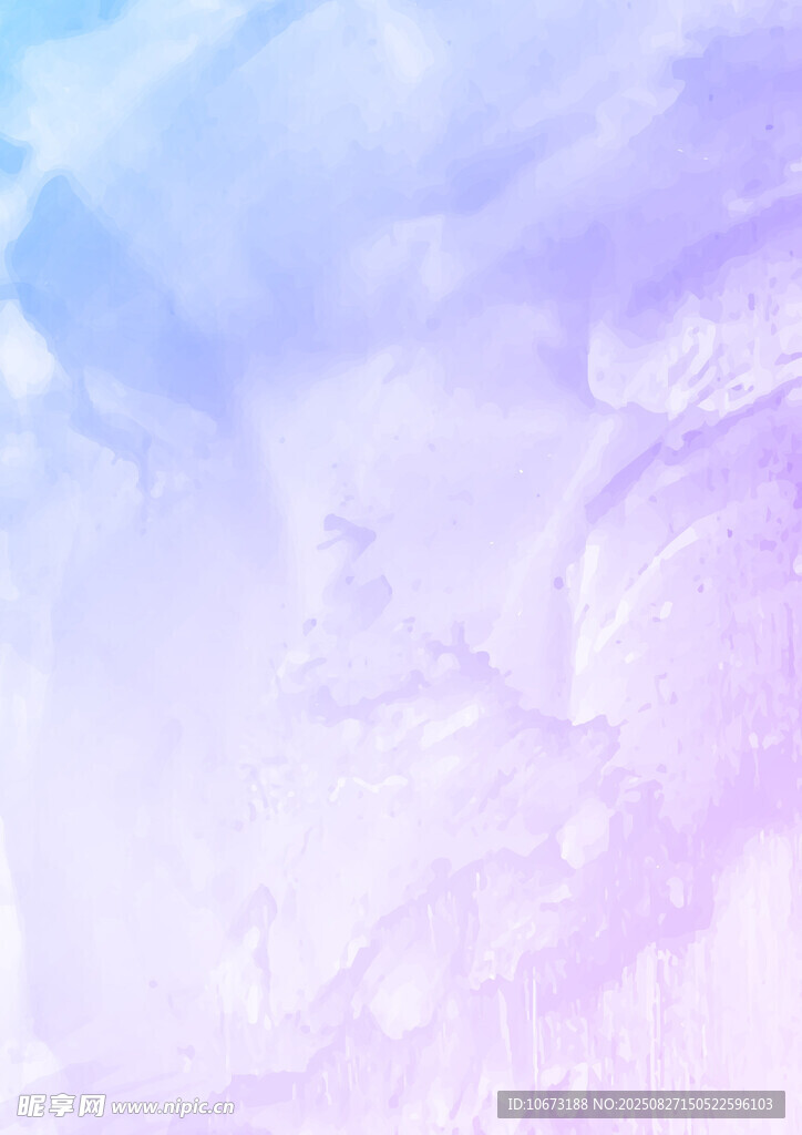 夢(mèng)幻淡彩水彩背景圖