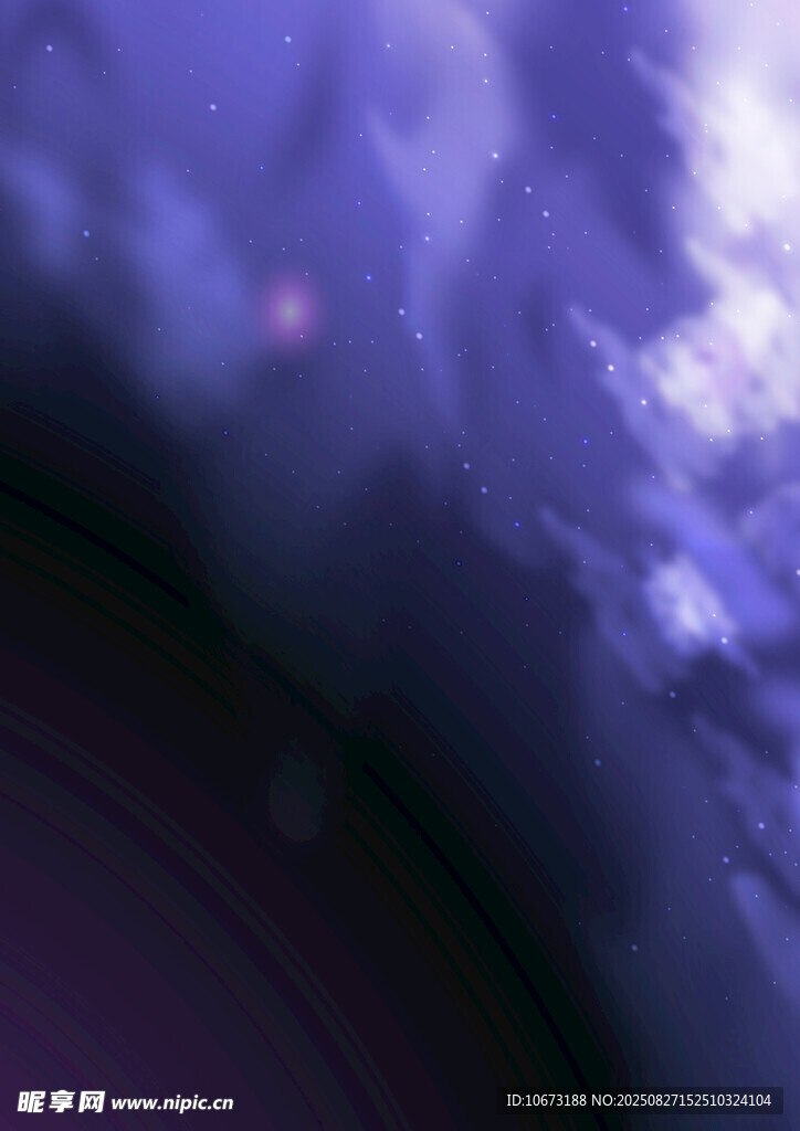 夢(mèng)幻紫色抽象光影背景