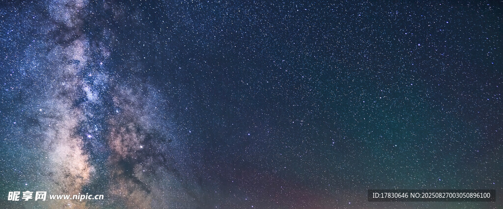 璀璨星空下的神秘宇宙