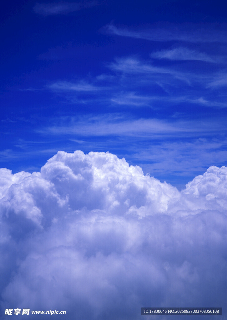 高空云海美景