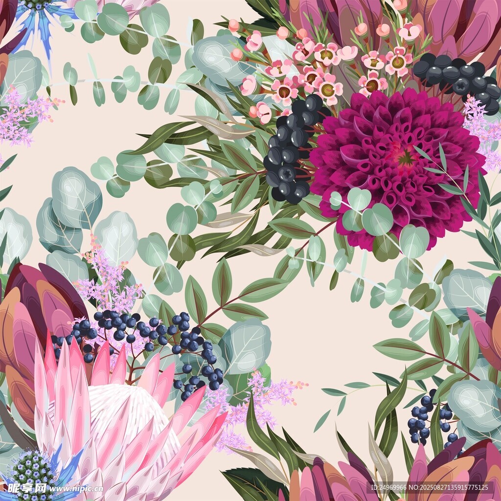 花卉圖案 