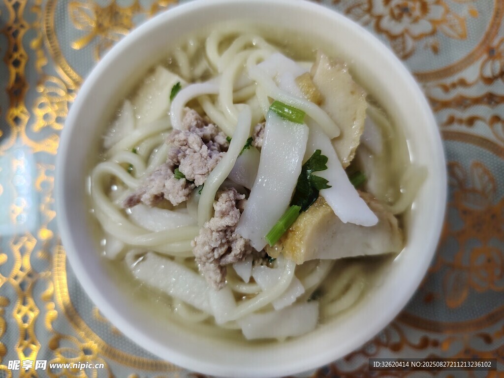 肉絲面條