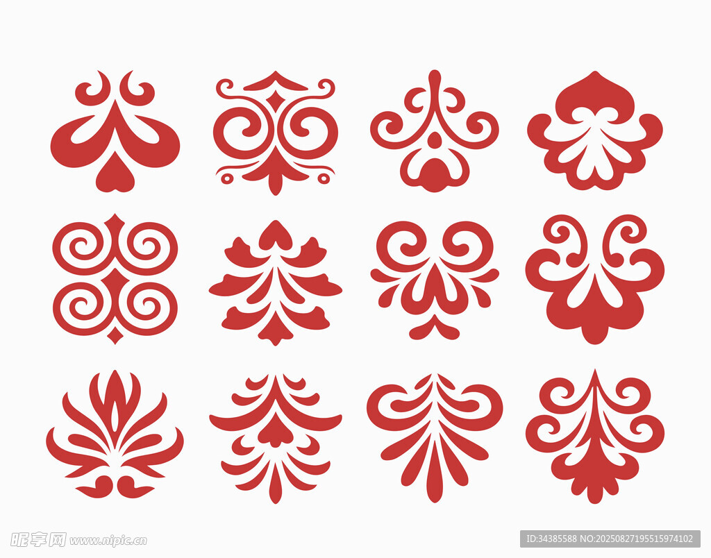 中式傳統(tǒng)花紋