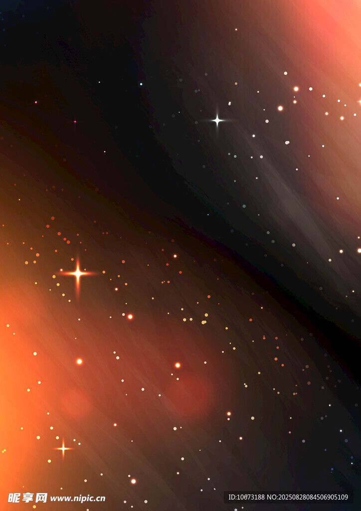 夢(mèng)幻星空宇宙背景圖