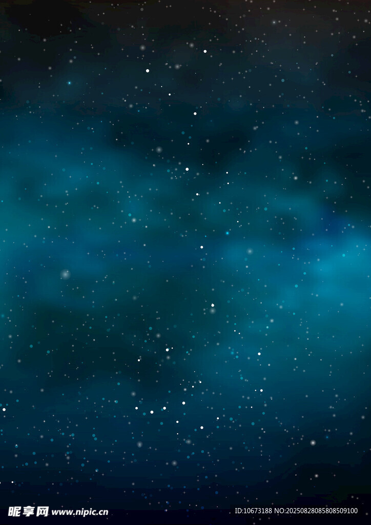 深邃星空背景圖