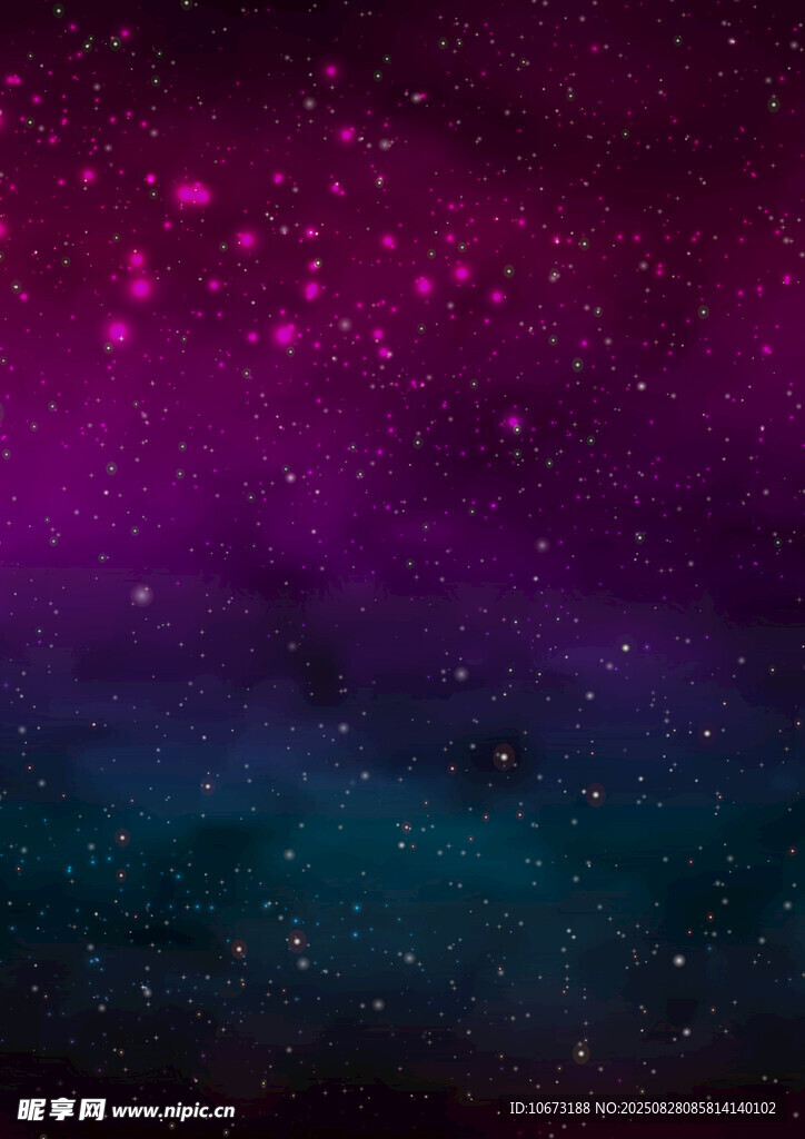 夢(mèng)幻紫色星空背景