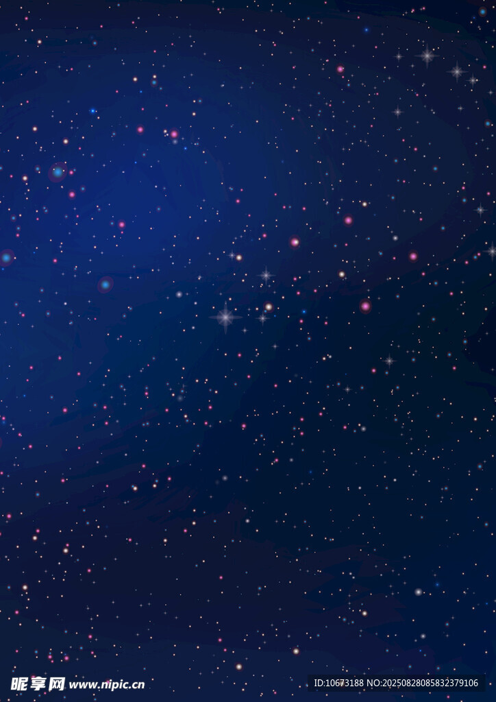深邃星空閃爍繁星點(diǎn)點(diǎn)