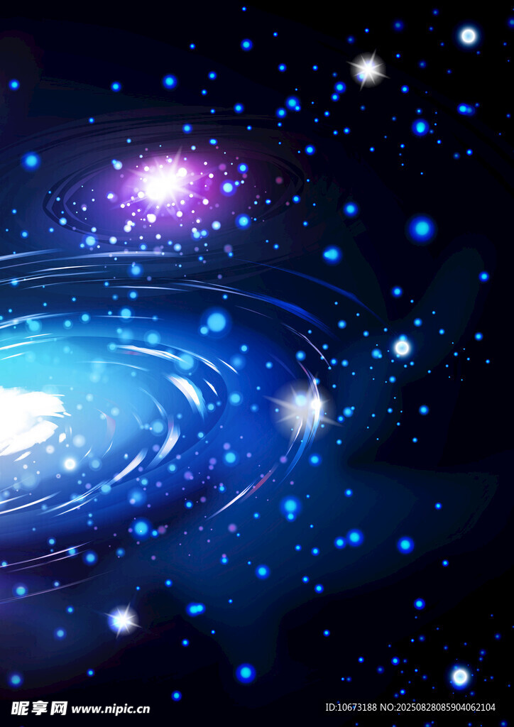 夢幻星系宇宙星空景象