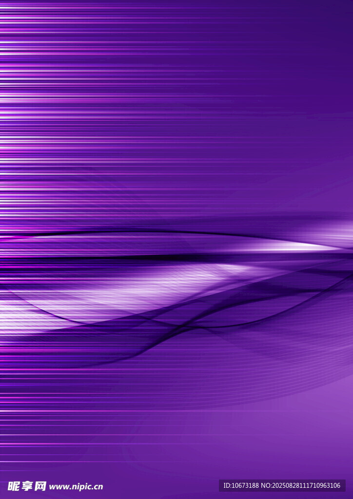 紫色動感線條抽象背景圖