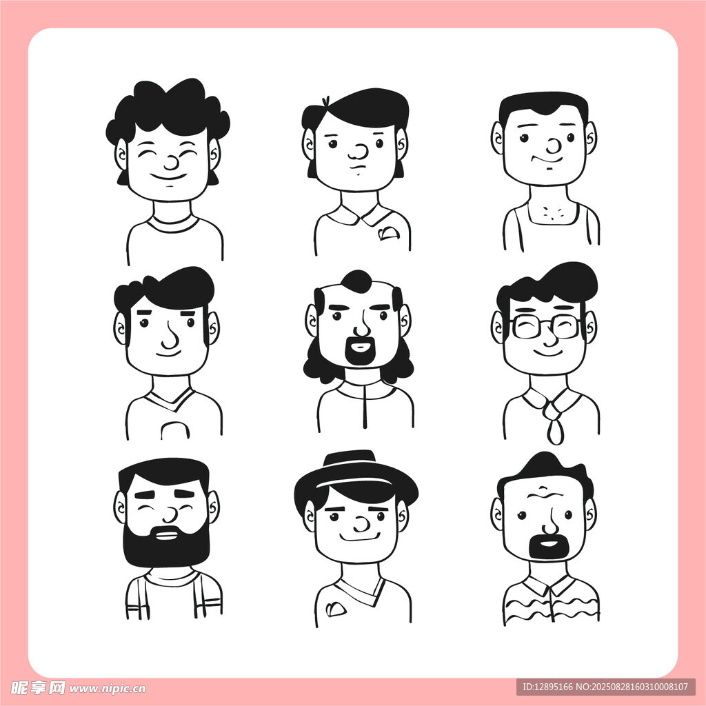 卡通人物頭像集合