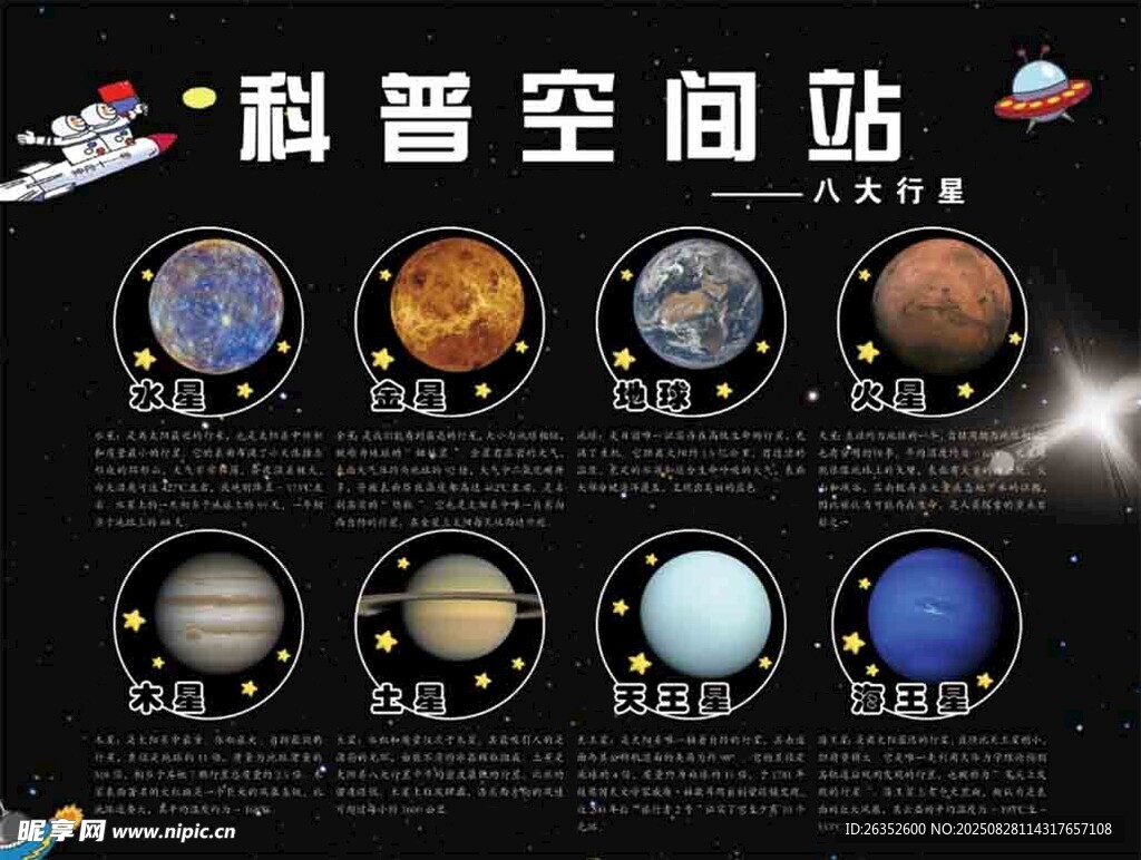 太陽(yáng)系行星展示