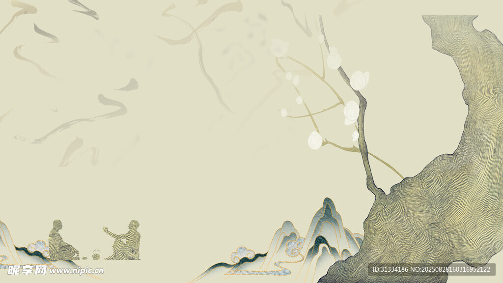 古風創(chuàng)意背景 