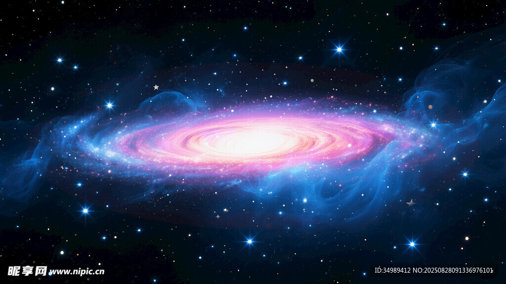 絢麗星系宇宙神秘奇觀