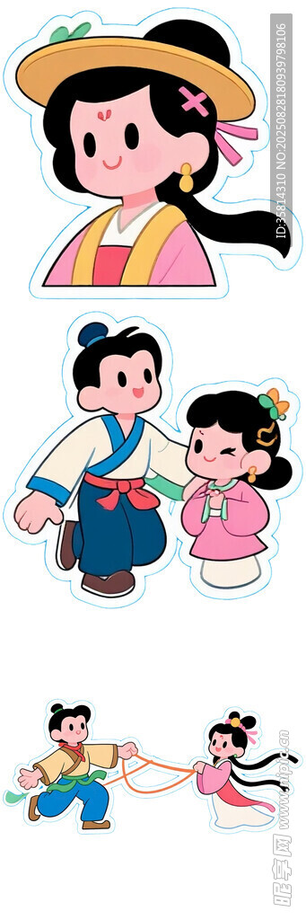 卡通人物形象設(shè)計(jì)素材
