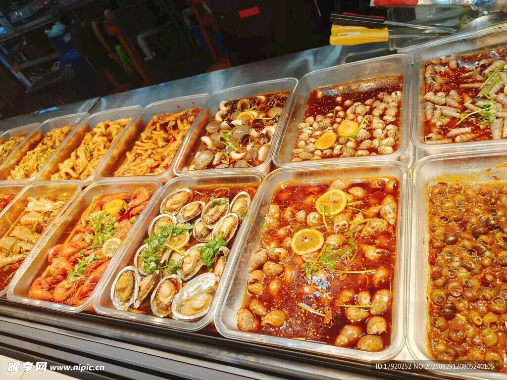 多樣美味自選菜品展示