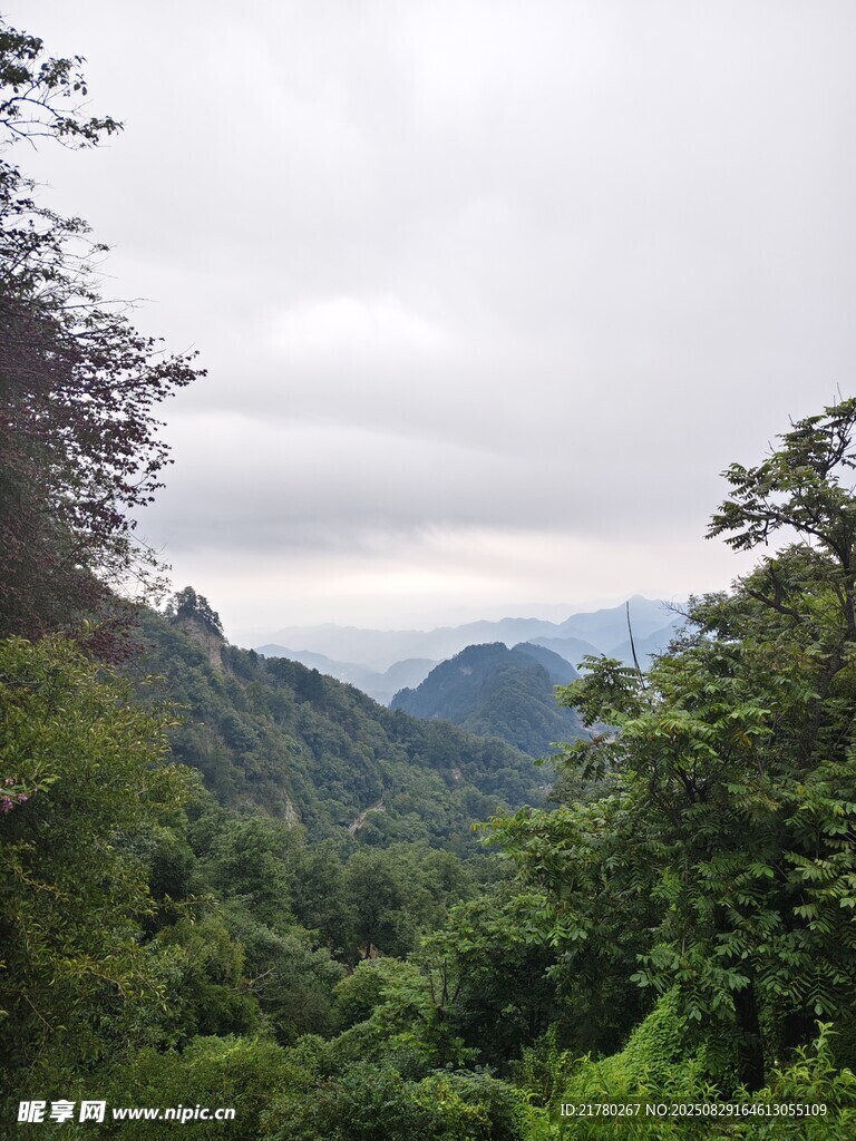 山林間的秀麗自然風(fēng)光