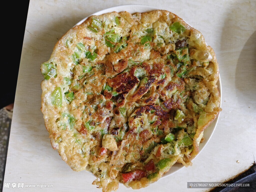 美味蔬菜雞蛋煎餅