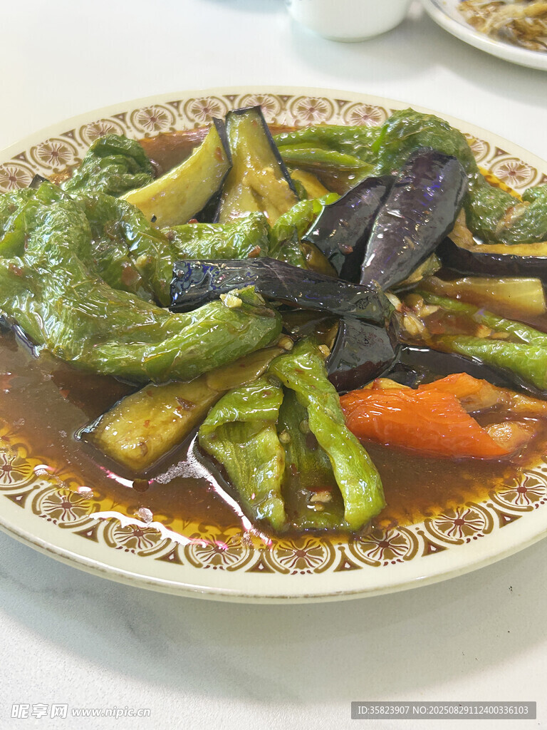 虎皮椒燒茄子