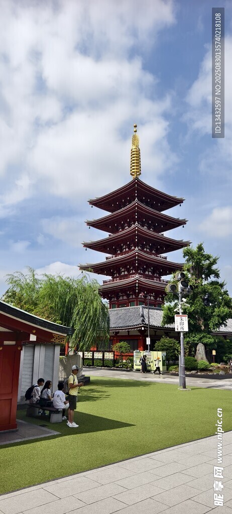 日式寶塔景觀