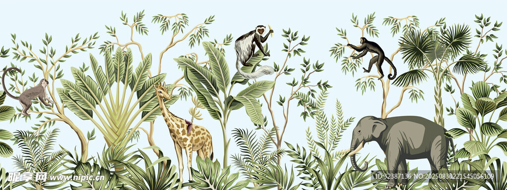 叢林野生動物大集合