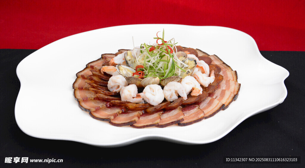 臘肉拼蝦仁