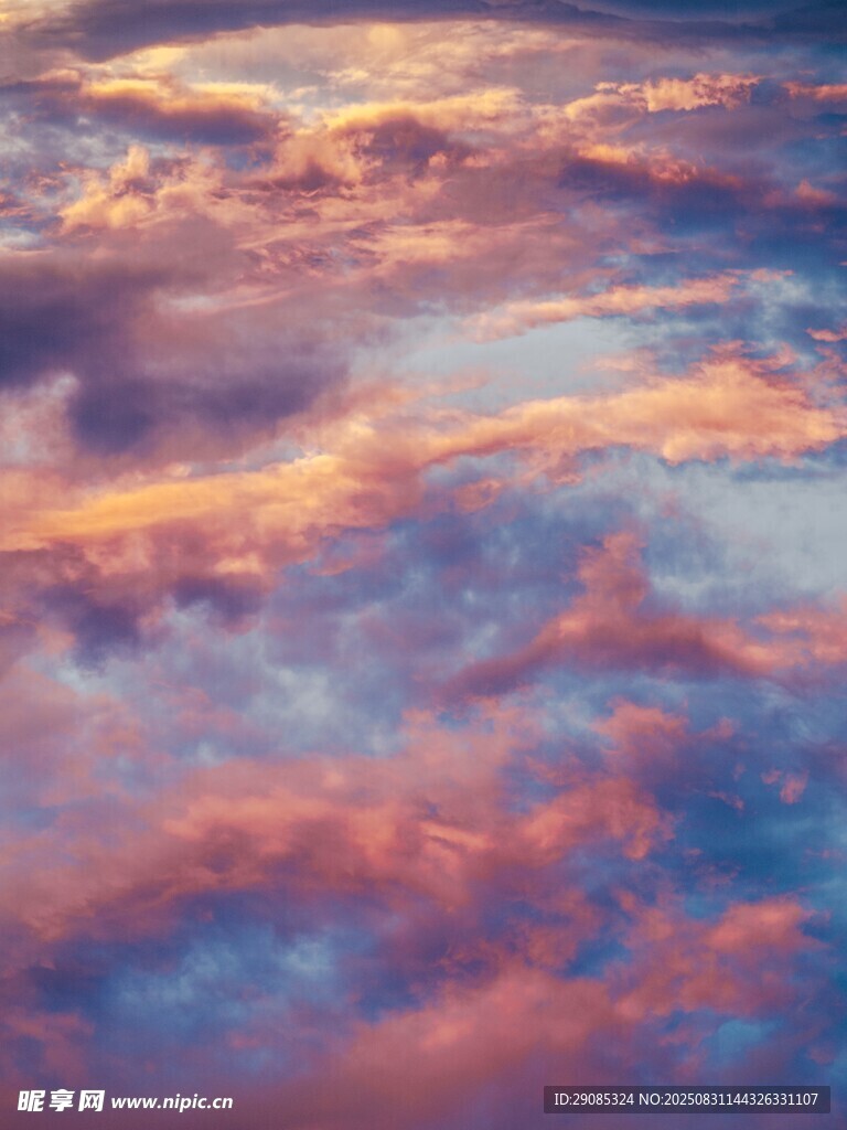 絢麗多彩的夢幻天空