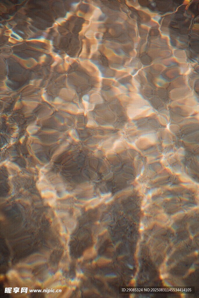 波光粼粼的水面紋理