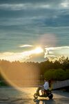 夕陽溫馨