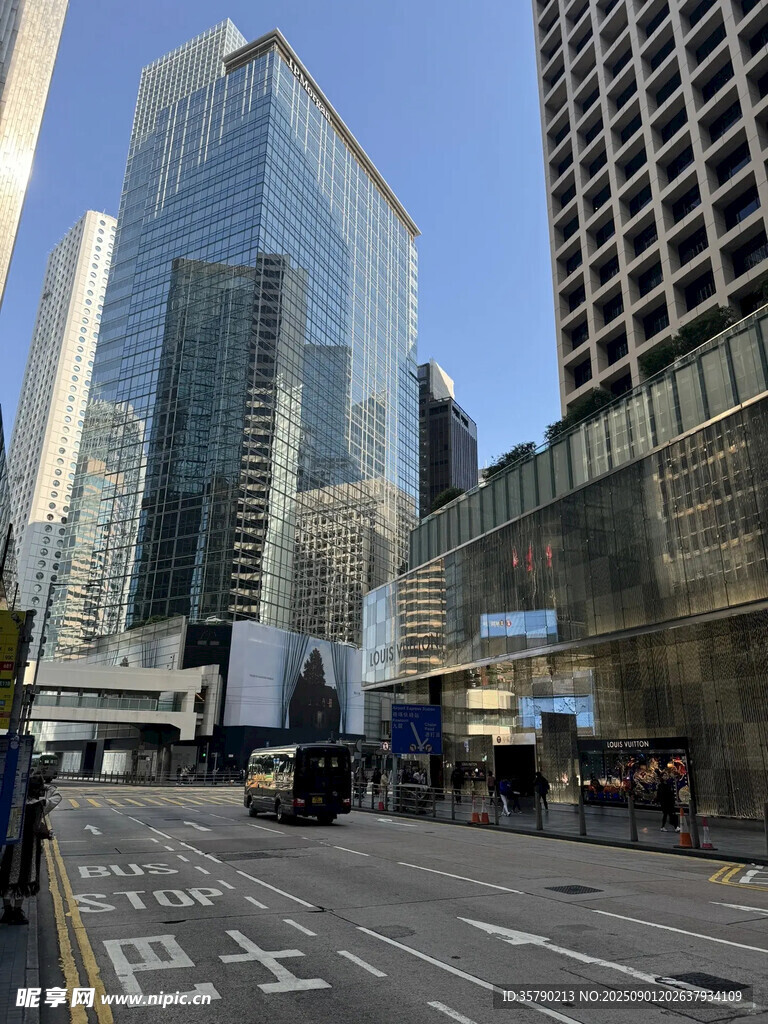 都市繁華街道景象